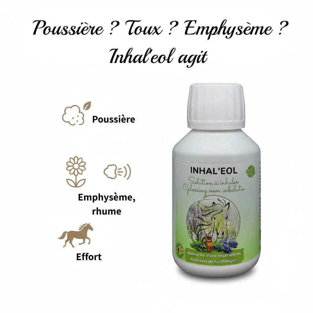 Inhal'eol : Solution Naturelle à Inhaler pour le Confort Respiratoire du Cheval – Image 3